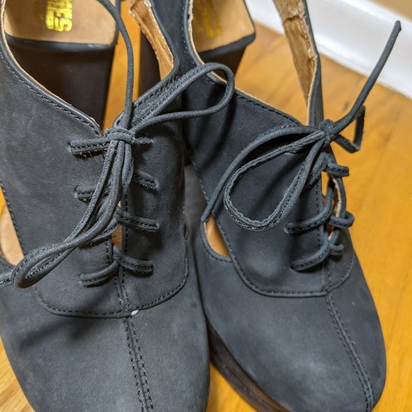 Jeffrey Campbell shankless Benched Woodies High heel size 7 - Picture 6 of 16